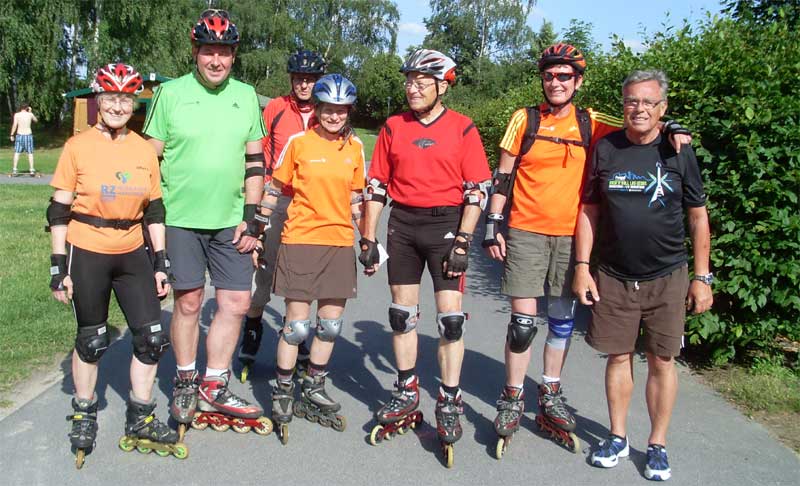 Rolling Oldies fertig zum Einrollen