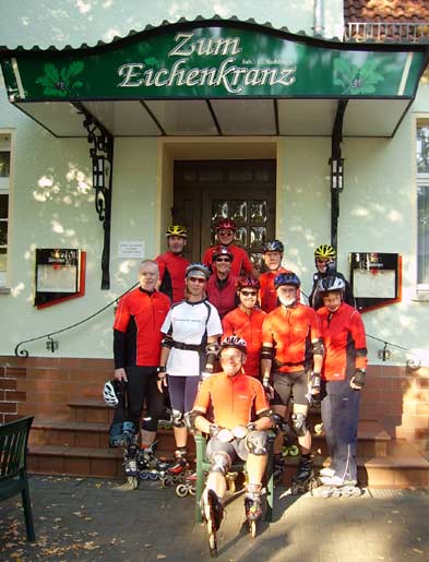 Gruppenfoto mit Füfroller