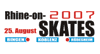 Rolling Oldies fahren Rhine-on-skates
