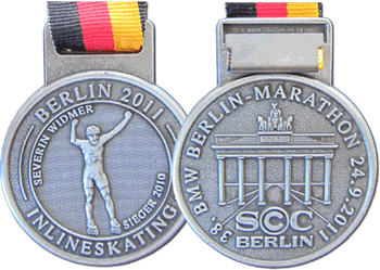 Medaille Berlin-Marathon 2011