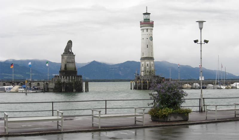 Lindau im Regen