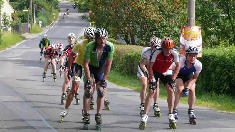 Ein Oldie beim Europa-Marathon 2011