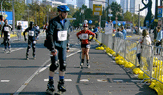 Ausrollen nach Zieleinlauf