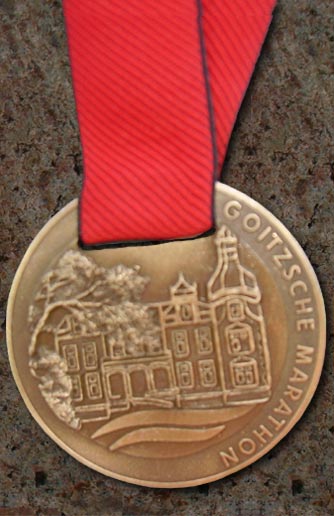 Medaille Goitzsche-Marathon