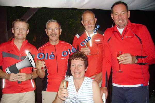Rolling Oldies gratulieren Marion zum 50.