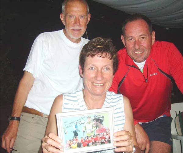 Rolling Oldies gratulieren Marion zum 50.