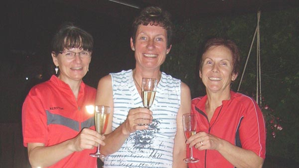 Rolling Oldies gratulieren Marion zum 50.