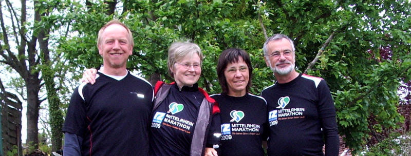 Oldies-Starter beim Mannheim-Marathon 2010