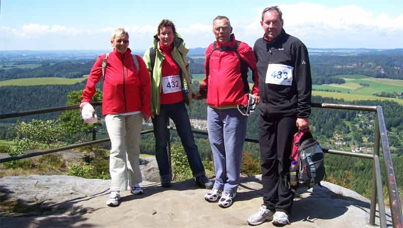 4 Oldies in der Sächsischen Schweiz